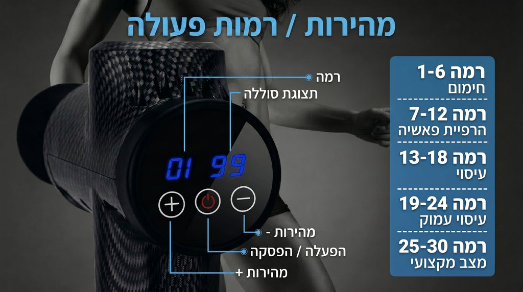 אקדח עיסוי מקצועי - Vault